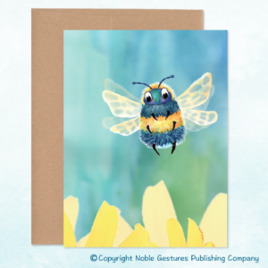 Bee Note Card Front