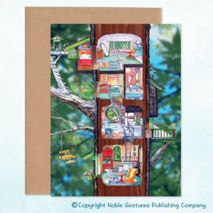 Treehouse Note Card Front