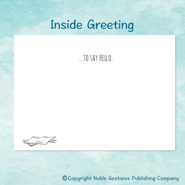 Snail Mail Note Card Inside